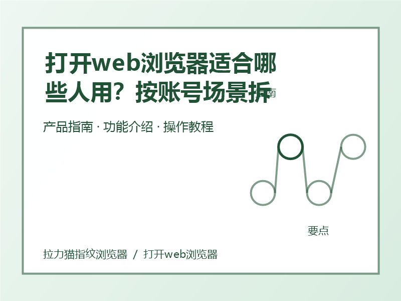打开web浏览器